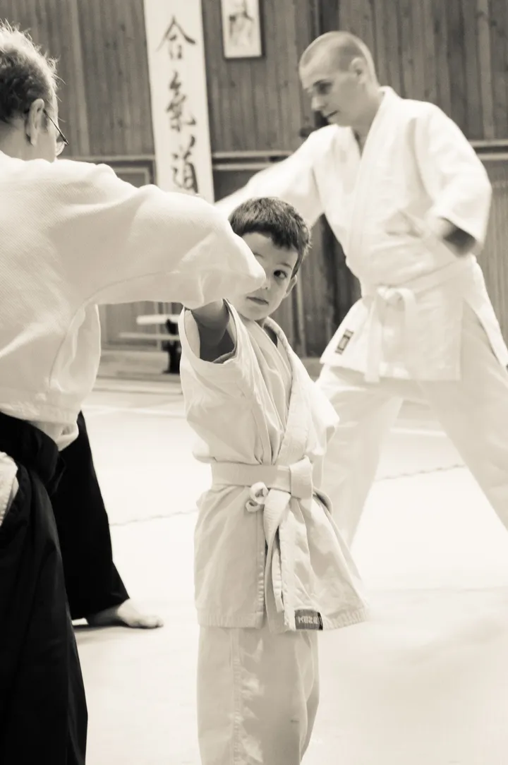 Aikido training at Aikido Dojo Tadashi Vráble