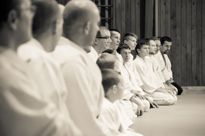 Aikido training at Aikido Dojo Tadashi Vráble