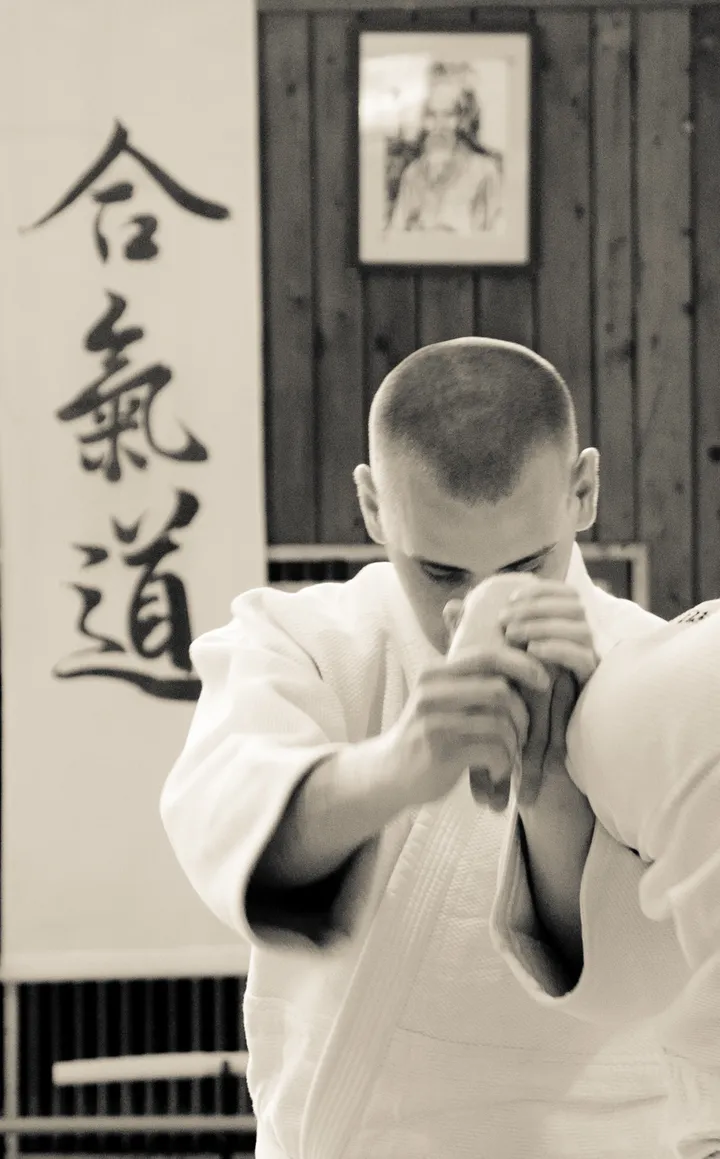 Aikido training at Aikido Dojo Tadashi Vráble