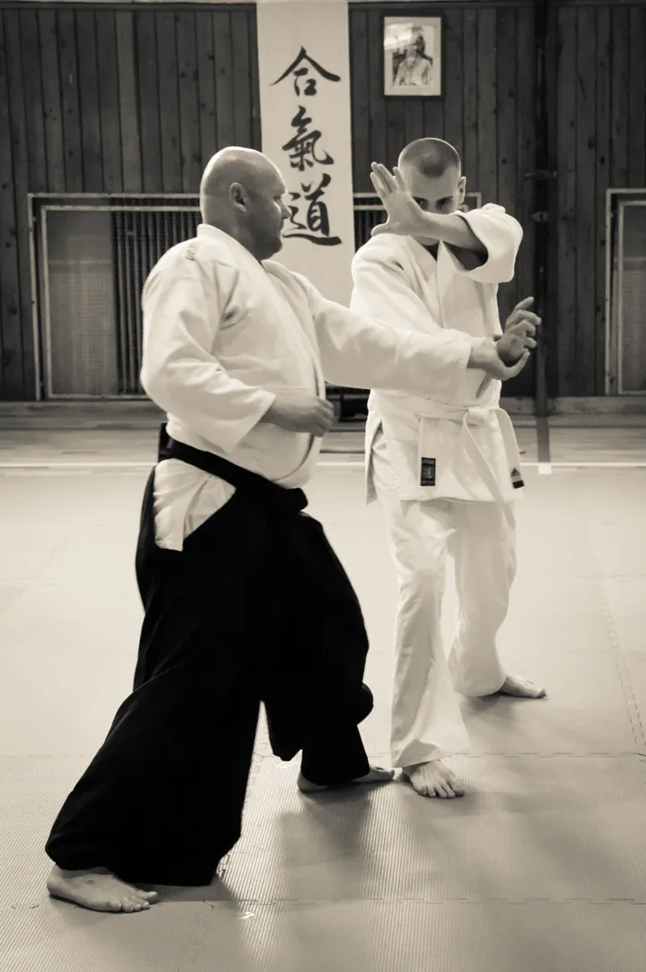 Aikido training at Aikido Dojo Tadashi Vráble