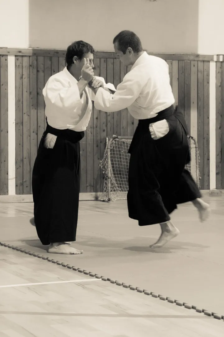 Aikido training at Aikido Dojo Tadashi Vráble