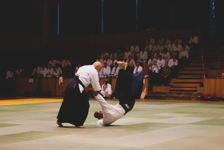 Aikido training at Aikido Dojo Tadashi Vráble