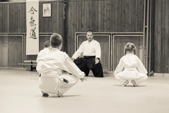 Aikido training at Aikido Dojo Tadashi Vráble