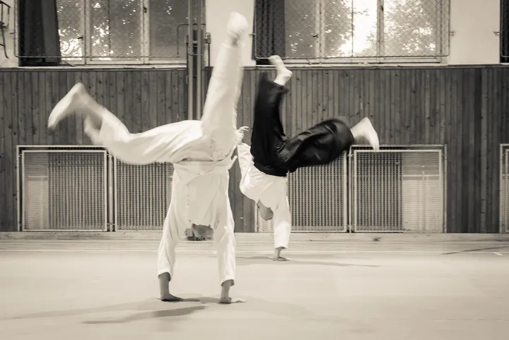 Aikido training at Aikido Dojo Tadashi Vráble